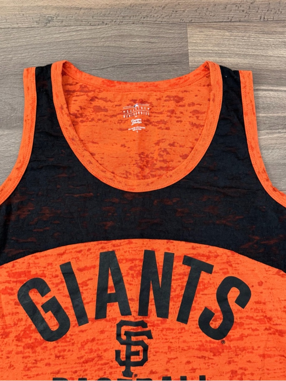 MLB San Francisco Giants Baseball Women's Tank Top Size Small - Picture 2 of 5